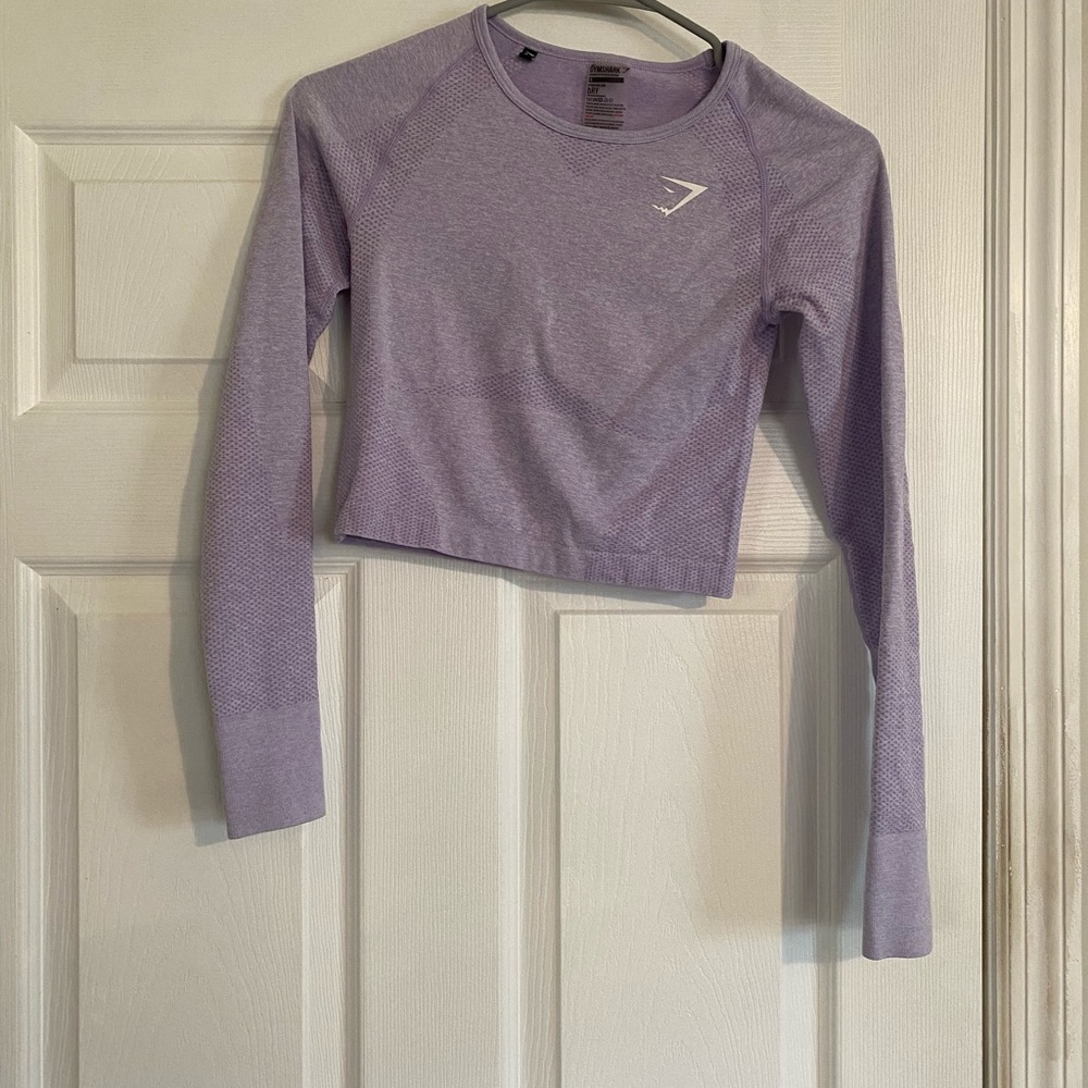 Gymshark long sleeve crop top